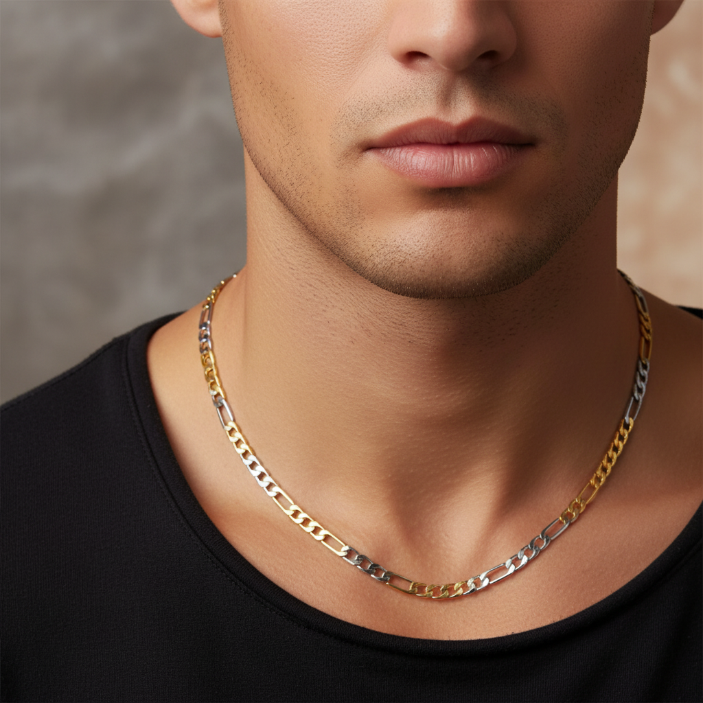 Braided Necklace & Bracelet Set - Model 7