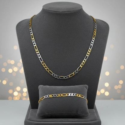 Braided Amazonite Necklace And Bracelet Set – Model 7