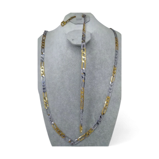 Braided Necklace & Bracelet Set - Model 7