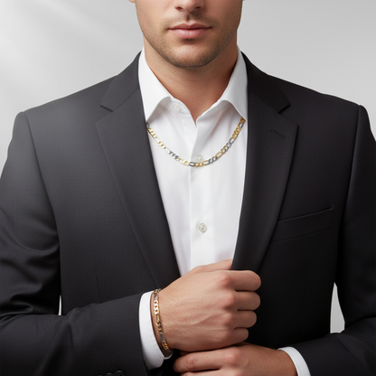 Braided Amazonite Necklace And Bracelet Set – Model 7