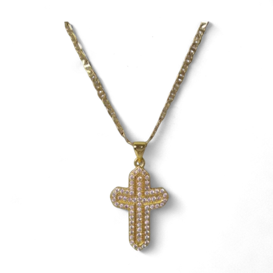 Shiny Exquisite Cross Necklace