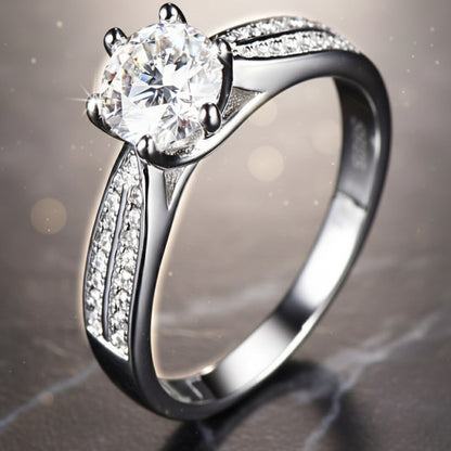 Sparkling Queen Star Ring