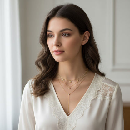 Stars Gold Necklaces