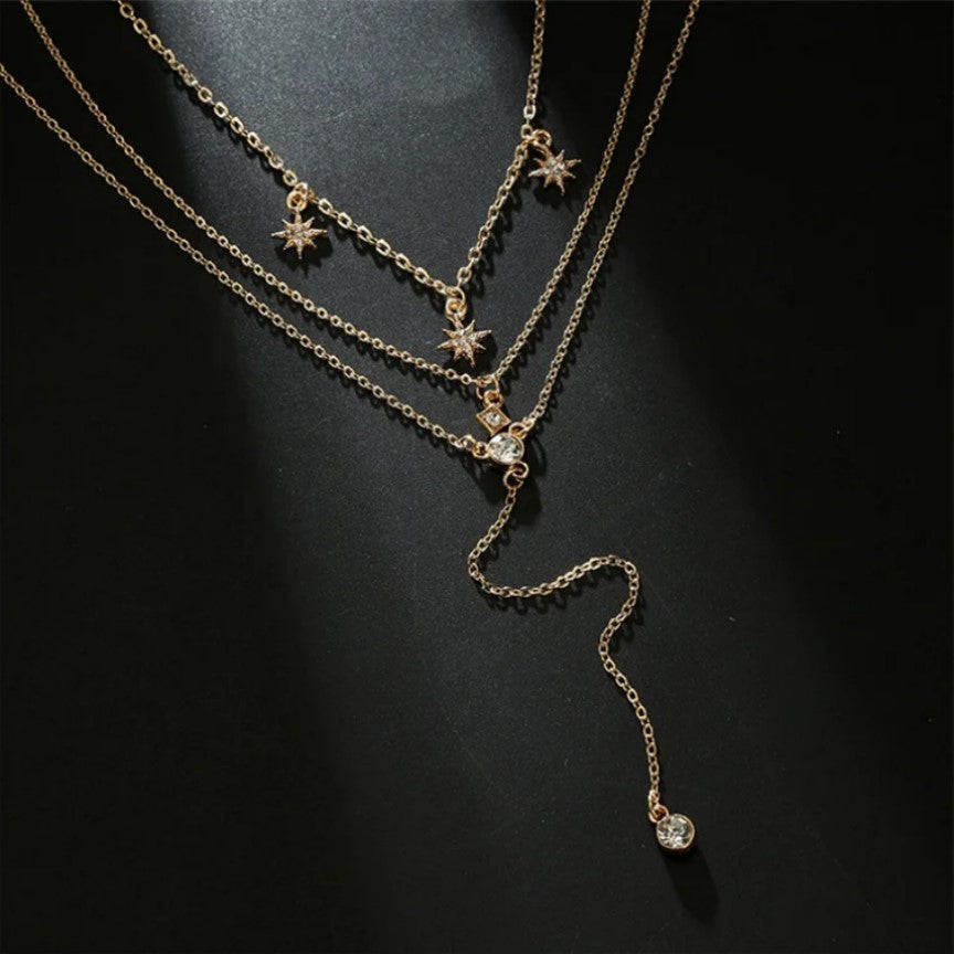 Stars Gold Necklaces