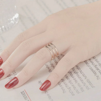 Three-Layer Square Ring