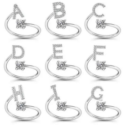 Trendy Letter Ring