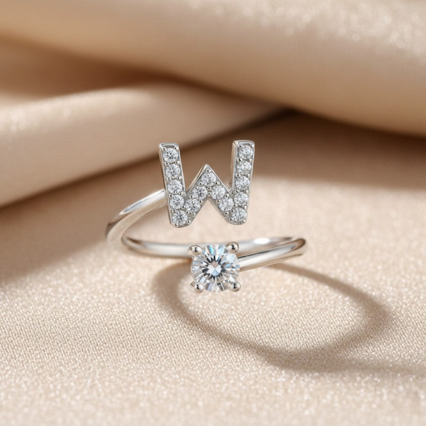 Trendy Letter Ring