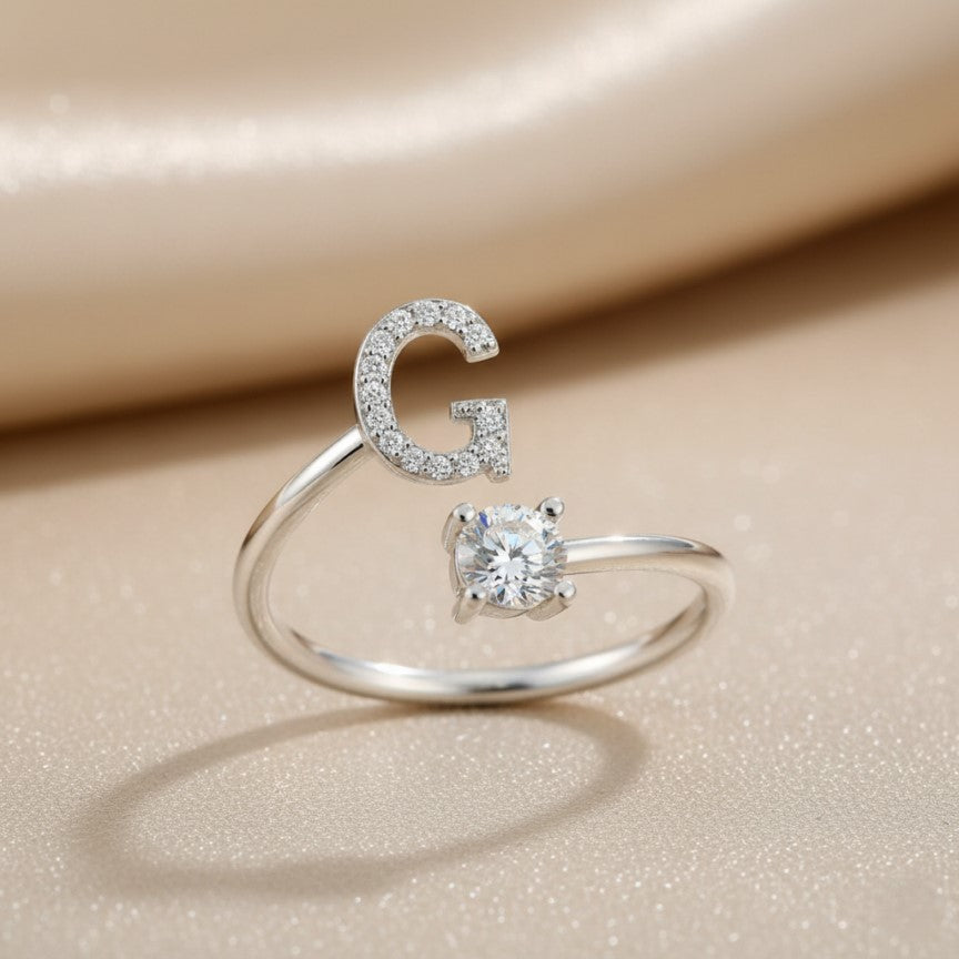 Trendy Letter Ring