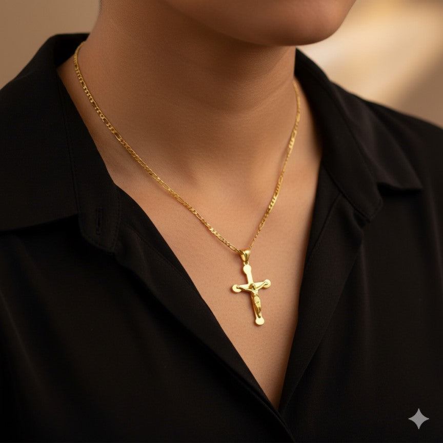 Very Simple Cross Necklace