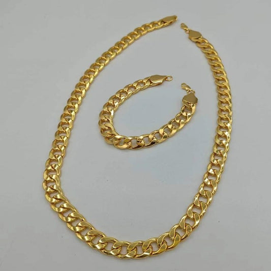 Braided Necklace & Bracelet Set - Model 14