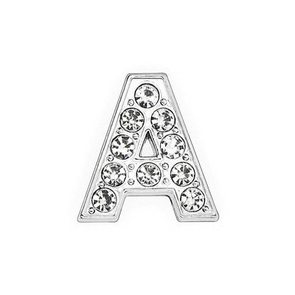 Silver Letter Charm