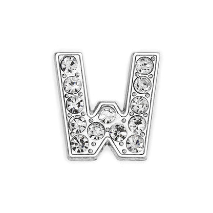 Silver Letter Charm