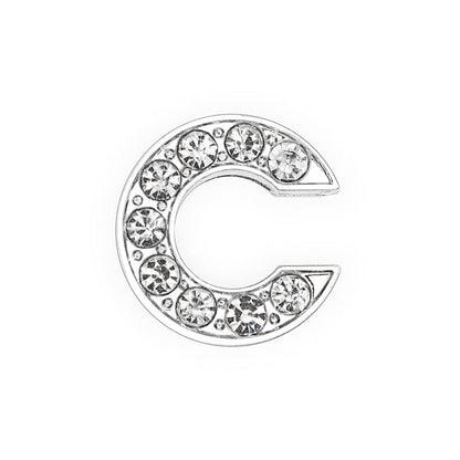 Silver Letter Charm