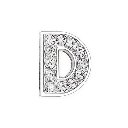 Silver Letter Charm