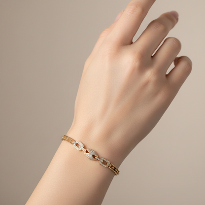 Luxury Gold Link Necklace