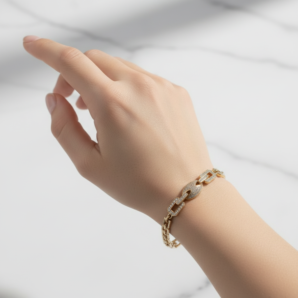 Luxury Gold Link Necklace